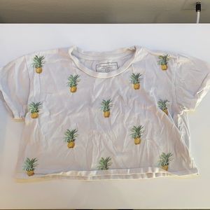 Lovers and friends pineapple crop top